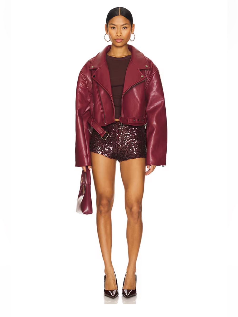 Lioness Staten Island Jacket in Mulberry – Size S
